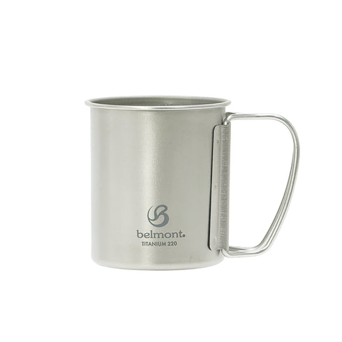 belmont BM-495 Titanium Single-walled Mug 220ml (Renewal) 單層摺柄鈦杯